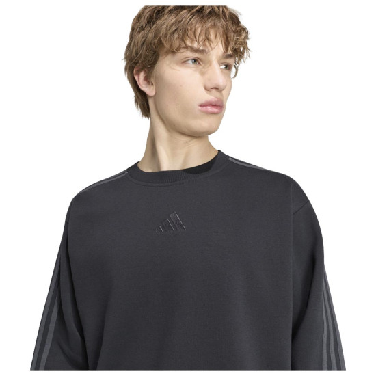 Adidas Ανδρικό φούτερ Essentials 3-Stripes Fleece Sweatshirt